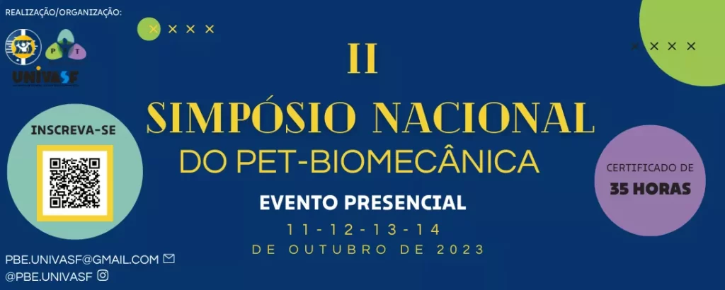 II Simpósio Nacional do PET-Biomecânica